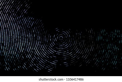 Dark Multicolor, Rainbow vector pattern with bent lines. Colorful abstract illustration with gradient lines. New composition for your brand book.