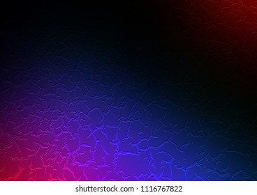 Dark Multicolor, Rainbow vector pattern with fractured shapes. Geometric illustration in marble style with gradient.  A completely new template for your business design.