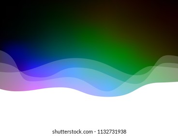 Dark Multicolor, Rainbow vector pattern with lamp shapes. Brand new colored illustration in marble style with gradient. Marble design for your web site.