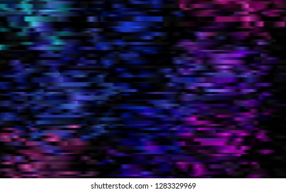 Dark Multicolor, Rainbow vector pattern with narrow lines. Modern geometrical abstract illustration with staves. The pattern can be used for busines ad, booklets, leaflets