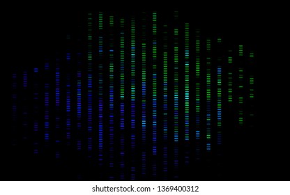 Dark Multicolor, Rainbow vector pattern with narrow lines. Shining colored illustration with narrow lines. Best design for your ad, poster, banner.