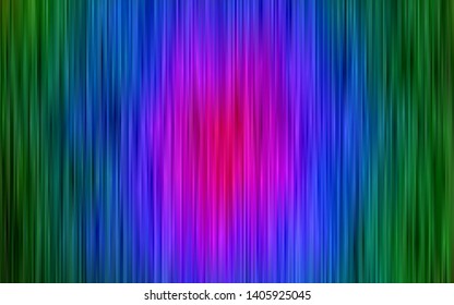 Dark Multicolor, Rainbow vector pattern with narrow lines. Modern geometrical abstract illustration with staves. Pattern for business booklets, leaflets.