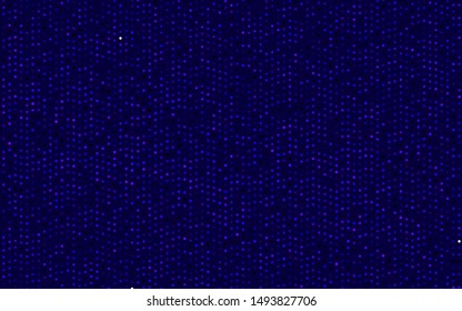 Dark Multicolor, Rainbow vector pattern with spheres. Modern abstract illustration with colorful water drops. Pattern of water, rain drops.