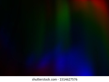 Dark Multicolor, Rainbow vector pattern with liquid shapes. Creative illustration in halftone marble style with gradient. A completely new marble design for your business.
