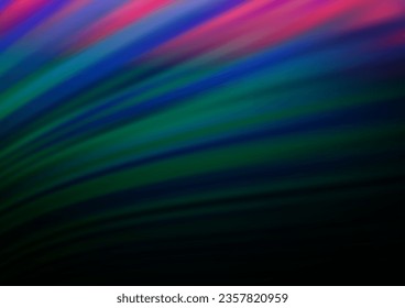 Dark Multicolor, Rainbow vector pattern with lava shapes. Brand new colored illustration in marble style with gradient. The elegant pattern for brand book.