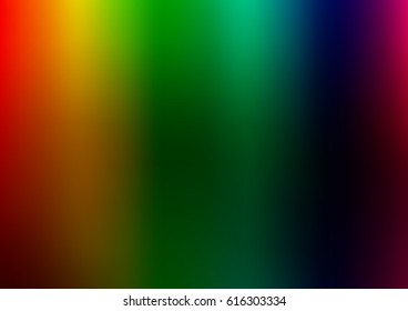 Dark Multicolor, Rainbow vector pattern. Blurred template. Bright sample. Repeating template with colored elements. New texture for your design. Pattern can be used for business background.