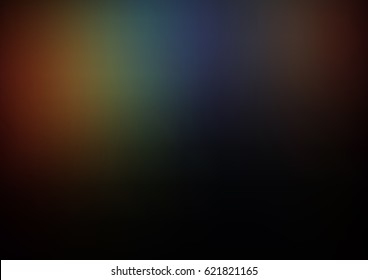 Dark Multicolor, Rainbow vector pattern. Blurred template. Bright sample. Repeating template with colored elements. New texture for your design. Pattern can be used for business background.