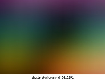 Dark Multicolor, Rainbow vector Pattern. Blurred template. Bright sample. Repeating template with colored elements. New texture for your design. Pattern can be used for business background.