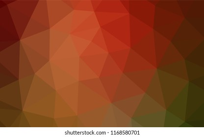 Dark Multicolor, Rainbow vector polygon abstract layout. Colorful abstract illustration with gradient. A new texture for your design.