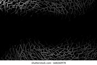 Dark Multicolor, Rainbow vector polygonal illustration consisting of rectangles. Rectangular design for your business. Creative geometric background in origami style with gradient.