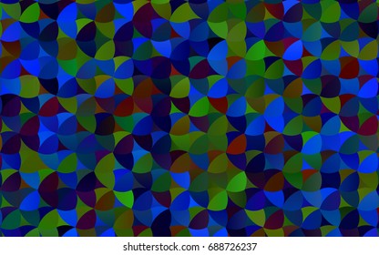 Dark Multicolor, Rainbow vector red pattern of geometric circles, shapes. Colorful mosaic banner. Geometric background with colored disks. Dark Multicolor, Rainbow vector red pattern of geometric circles, shapes. Colorful mosaic banner. Geometric background with colored disks.