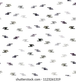 Dark Multicolor, Rainbow vector seamless texture with colored lines. Lines on blurred abstract background with gradient. The pattern can be used for busines ad, booklets, leaflets