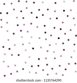 Dark Multicolor, Rainbow vector seamless template with circles. Beautiful colored illustration with blurred circles in nature style. The pattern can be used for aqua ad, booklets.