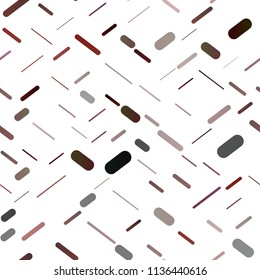 Dark Multicolor, Rainbow vector seamless texture with colored lines. Blurred decorative design in simple style with lines. The pattern can be used for busines ad, booklets, leaflets