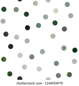 Dark Multicolor, Rainbow vector seamless cover with spots. Abstract illustration with colored bubbles in nature style. The pattern can be used for aqua ad, booklets.