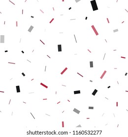 Dark Multicolor, Rainbow vector seamless background with rectangles. Beautiful illustration with rectangles and squares. Pattern for commercials.