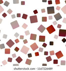 Dark Multicolor, Rainbow vector seamless background with rectangles. Glitter abstract illustration with rectangular shapes. Pattern for busines ad, booklets, leaflets