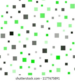 Dark Multicolor, Rainbow vector seamless texture in rectangular style. Modern abstract illustration with colorful rectangles. Best design for your ad, poster, banner.