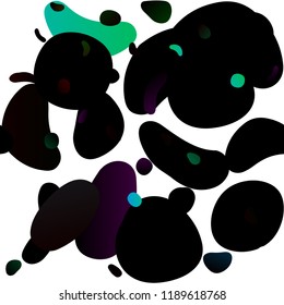 Dark Multicolor, Rainbow vector seamless cover with circles. Modern abstract illustration with colorful water drops. Design for textile, fabric, wallpapers.