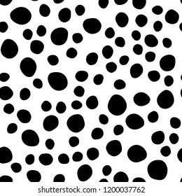 Dark Multicolor, Rainbow vector seamless layout with circle spots. Colorful illustration with blurred circles in nature style. Trendy design for wallpaper, fabric makers.