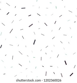 Dark Multicolor, Rainbow vector seamless background with straight lines. Lines on blurred abstract background with gradient. The pattern can be used as ads, poster, banner for commercial.