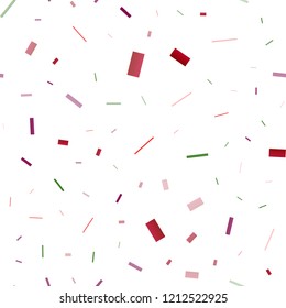 Dark Multicolor, Rainbow vector seamless background with rectangles. Decorative design in abstract style with rectangles. Modern template for your landing page.