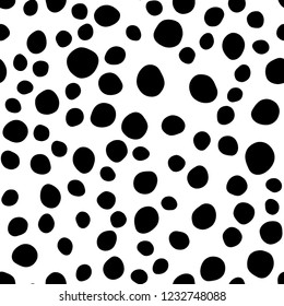 Dark Multicolor, Rainbow vector seamless layout with circle spots. Modern abstract illustration with colorful water drops. Trendy design for wallpaper, fabric makers.