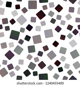Dark Multicolor, Rainbow vector seamless layout with lines, rectangles. Abstract gradient illustration with rectangles. Pattern for busines ad, booklets, leaflets