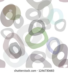 Dark Multicolor, Rainbow vector seamless template with spots. Glitter abstract illustration with blurred drops of rain. Trendy design for wallpaper, fabric makers.