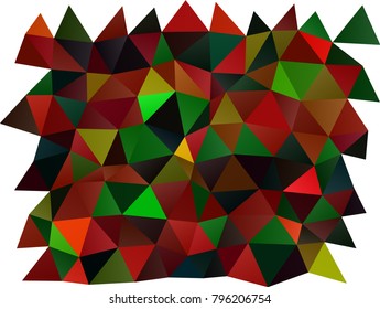 Dark Multicolor, Rainbow vector shining triangular template. Creative geometric illustration in Origami style with gradient. The polygonal design can be used for your web site.