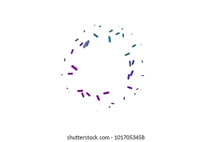 Dark Multicolor, Rainbow vector template with repeated sticks. Decorative shining illustration with lines on abstract template. The pattern can be used as ads, poster, banner for medicine.