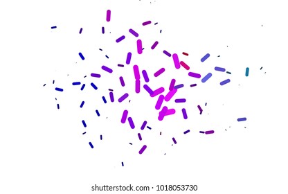 Dark Multicolor, Rainbow vector template with repeated sticks. Glitter abstract illustration with colored sticks. Smart design for your business advert.