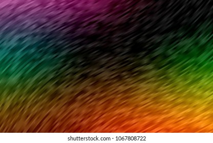 Dark Multicolor, Rainbow vector template with bubble shapes. Shining crooked illustration in marble style. Textured wave pattern for backgrounds.