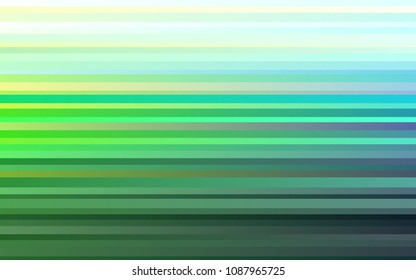 Dark Multicolor, Rainbow vector template with repeated sticks. Lines on blurred abstract background with gradient. The pattern can be used as ads, poster, banner for commercial.