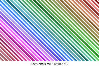 Dark Multicolor, Rainbow vector template with repeated sticks. Lines on blurred abstract background with gradient. Smart design for your business advert.