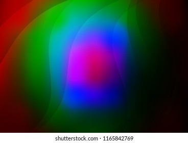 Dark Multicolor, Rainbow vector template with repeated sticks. Glitter abstract illustration with colored sticks. The pattern can be used for websites.
