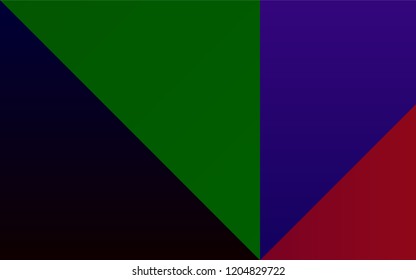 Dark Multicolor, Rainbow vector template with rainbow of colours. Decorative design of colorful palette. Pattern of colors for design of ads, posters, banners.