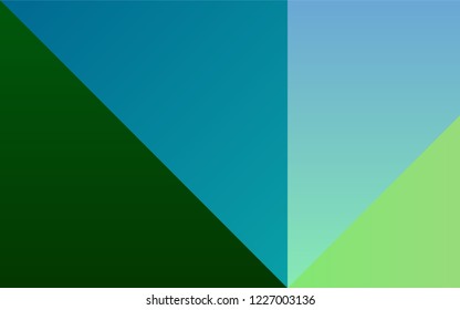 Dark Multicolor, Rainbow vector template with rainbow of colours. Illustration with set of spectral palette. Set of colors for clever designers.