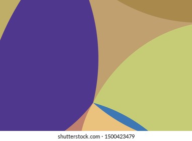 Dark Multicolor, Rainbow vector template with bubble shapes. Blurred geometric sample with gradient bubbles.  Marble design for your web site.