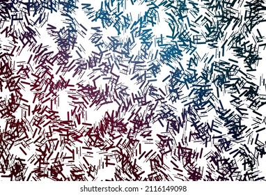 Dark multicolor, rainbow vector template with repeated sticks. Shining colored illustration with narrow lines. Best design for your ad, poster, banner.