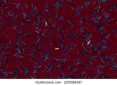 Dark multicolor, rainbow vector template with repeated sticks. Blurred decorative design in simple style with lines. Backdrop for TV commercials.