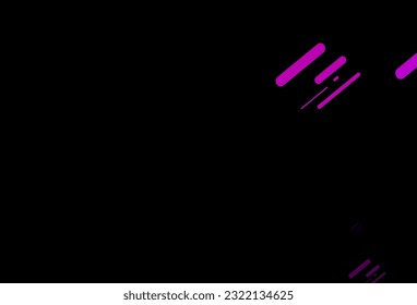 Dark Multicolor, Rainbow vector template with repeated sticks. Blurred decorative design in simple style with lines. Smart design for your business advert.