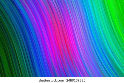 Dark Multicolor, Rainbow vector template with bubble shapes. Shining crooked illustration in marble style. Marble design for your web site.