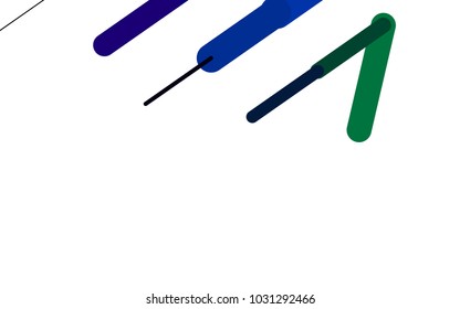 Dark Multicolor, Rainbow vector texture with colored capsules. Capsules on blurred abstract background with gradient. The template can be used as a background.