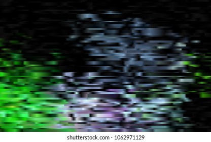 Dark Multicolor, Rainbow vector texture with colored lines. Lines on blurred abstract background with gradient. The pattern can be used as ads, poster, banner for commercial.