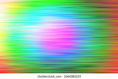 Dark Multicolor, Rainbow vector texture with colored lines. Decorative shining illustration with lines on abstract template. The pattern can be used for websites.