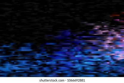 Dark Multicolor, Rainbow vector texture with colored lines. Blurred decorative design in simple style with lines. The pattern can be used as ads, poster, banner for commercial.