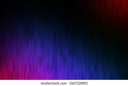 Dark Multicolor, Rainbow vector texture with colored lines. Blurred decorative design in simple style with lines. The template can be used as a background.