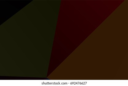 Dark Multicolor, Rainbow vector triangle mosaic pattern. Glitter abstract illustration with an elegant design. A completely new design for your business.