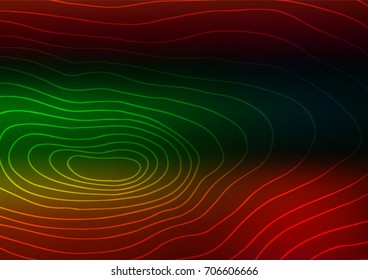 Dark Multicolor, Rainbow vector zentangle elegant template. Glitter abstract illustration with doodles and zentagles. The pattern can be used for coloring books and pages for kids.